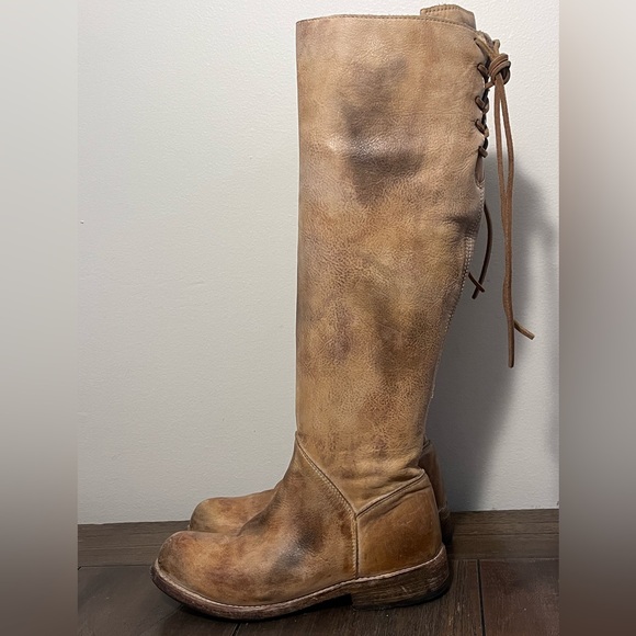 Bed Stu Shoes - Bed Stu Manchester Knee High Boots Cobbler Series Womens size 6.5